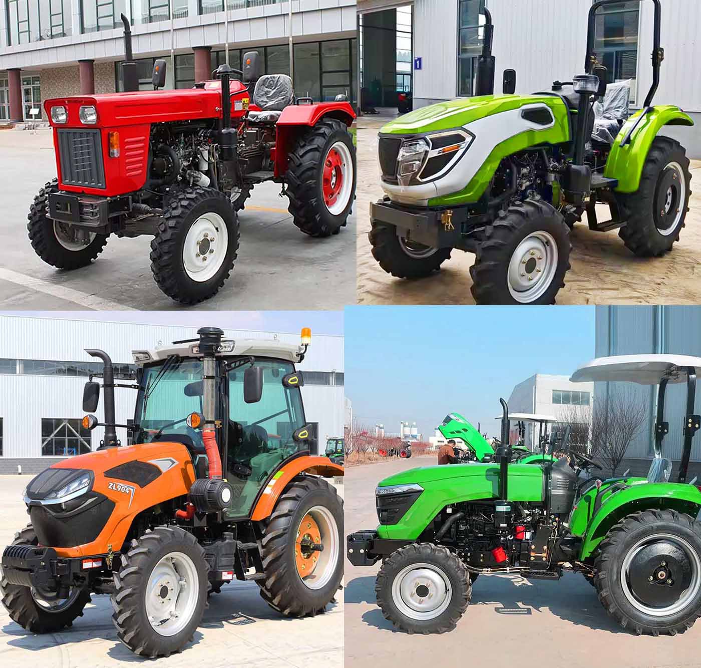 The first wheeled tractor The first wheeled tractor