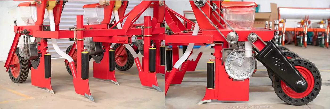 Tractor drawn ridger seeder Tractor drawn ridger seeder