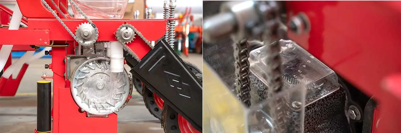 Tractor drawn ridger seeder Tractor drawn ridger seeder